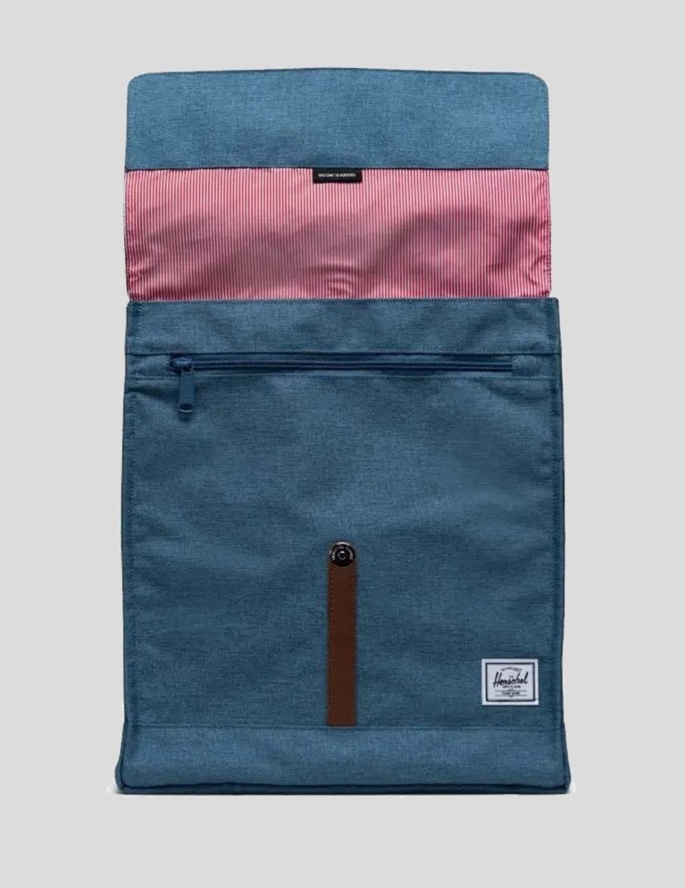 Mochila HERSCHEL city mid volume copen blue crosshatch